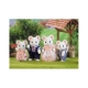 Sylvanian Families - White Mouse Family